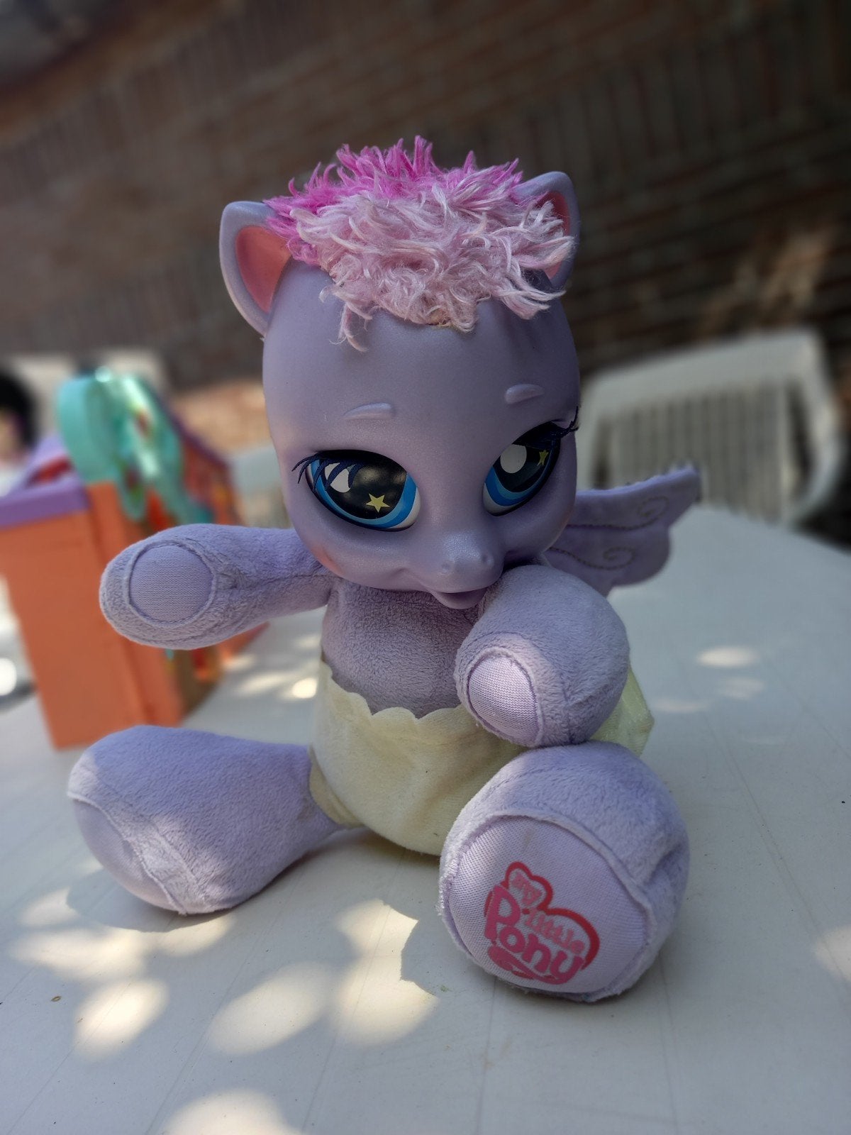 My Little Pony knuffel met vleugels en roze haar, Overige karakters, Met licht, Nieuw, Middelgroot (20 tot 80 cm)