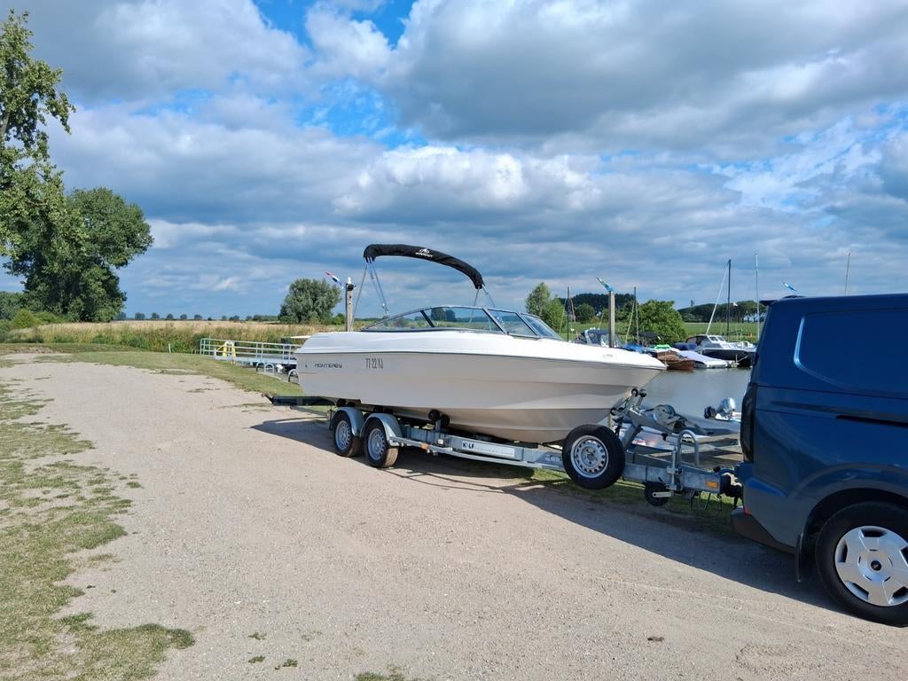 Montery zeer nette staat met trailer maxum bayliner, Watersport en Boten, Speedboten, Ophalen, Bayliner