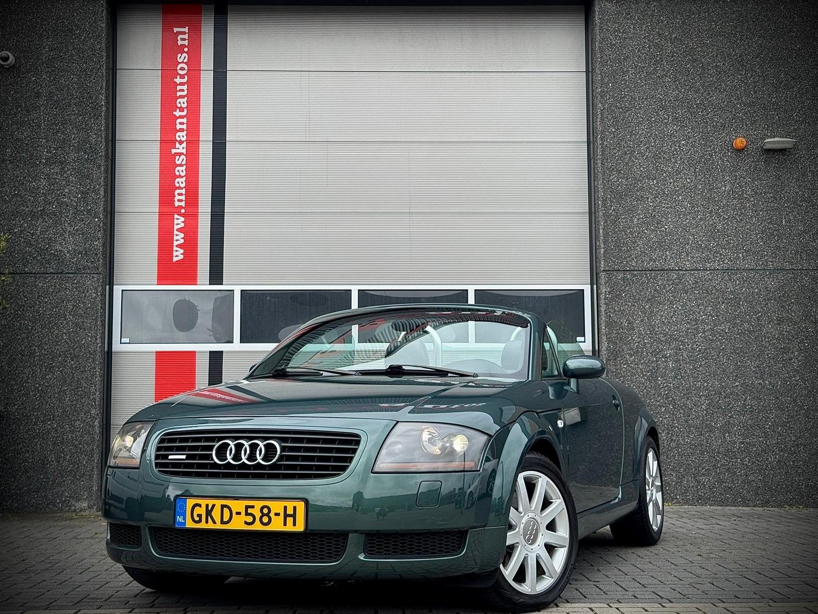Audi TT 1.8 5v Turbo / Cabriolet / Quattro / 225pk / Cruise, TT, Gebruikt, Zwart, 4 cilinders