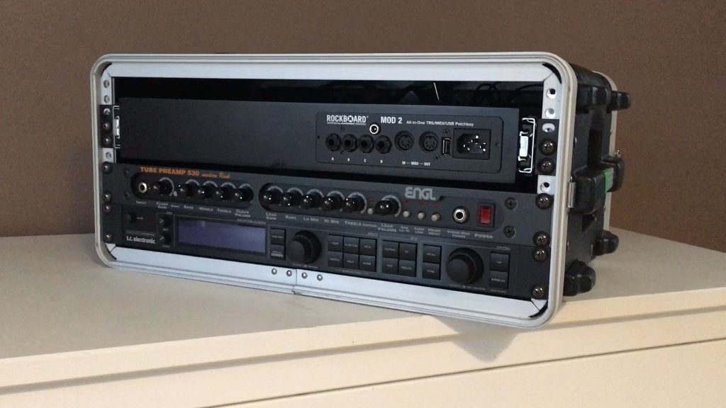 19'' Rack case met Engl530, G major & effectsrack, Ophalen, Zo goed als nieuw, Volume