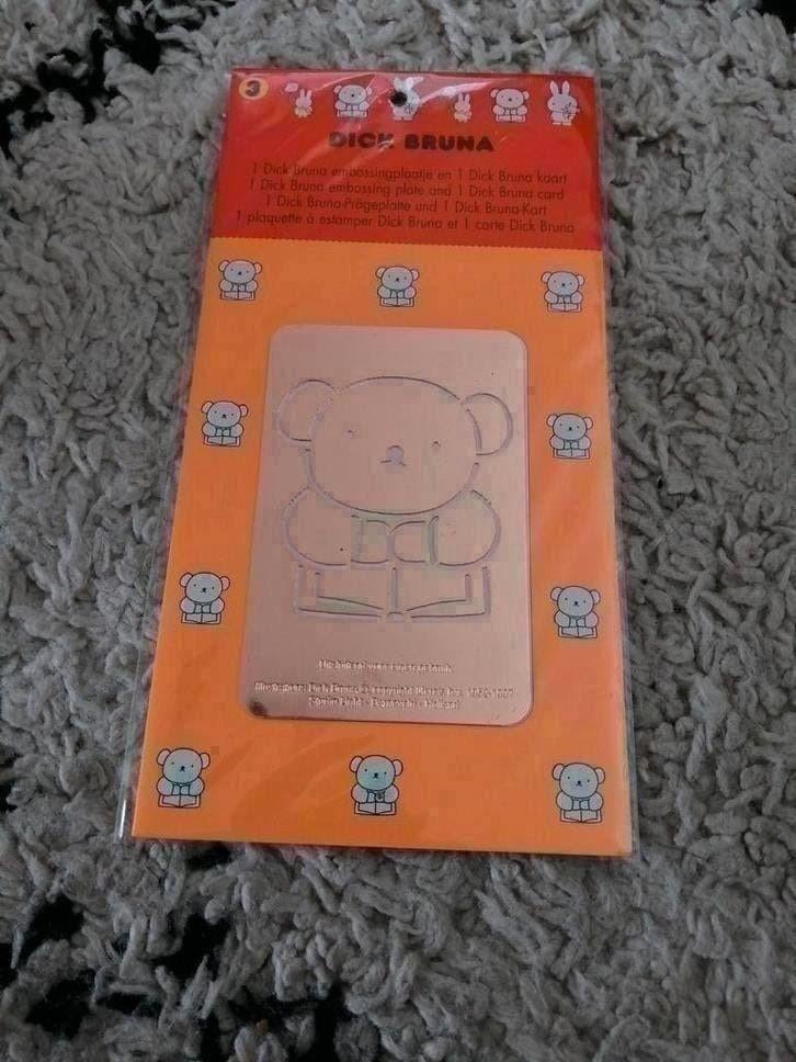 Dick Bruna emboss plaat, Ophalen of Verzenden, Nieuw, Overige thema's, Pons of Mal