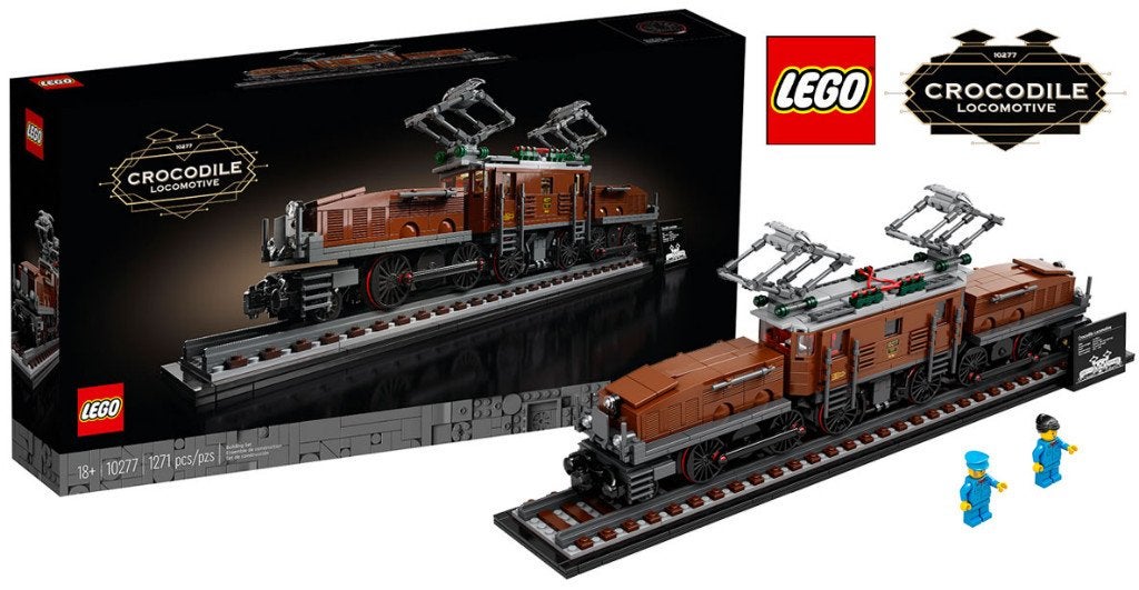 Creator Expert 10277 Krokodil Locomotief | Nieuw/gesealed, Lego, Nieuw, Ophalen of Verzenden, Compleet