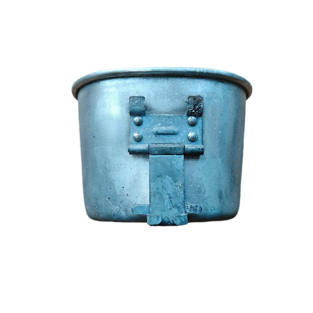 WWII US Canteen Cup 1944, Verzamelen, Ophalen of Verzenden, Amerika, Embleem of Badge