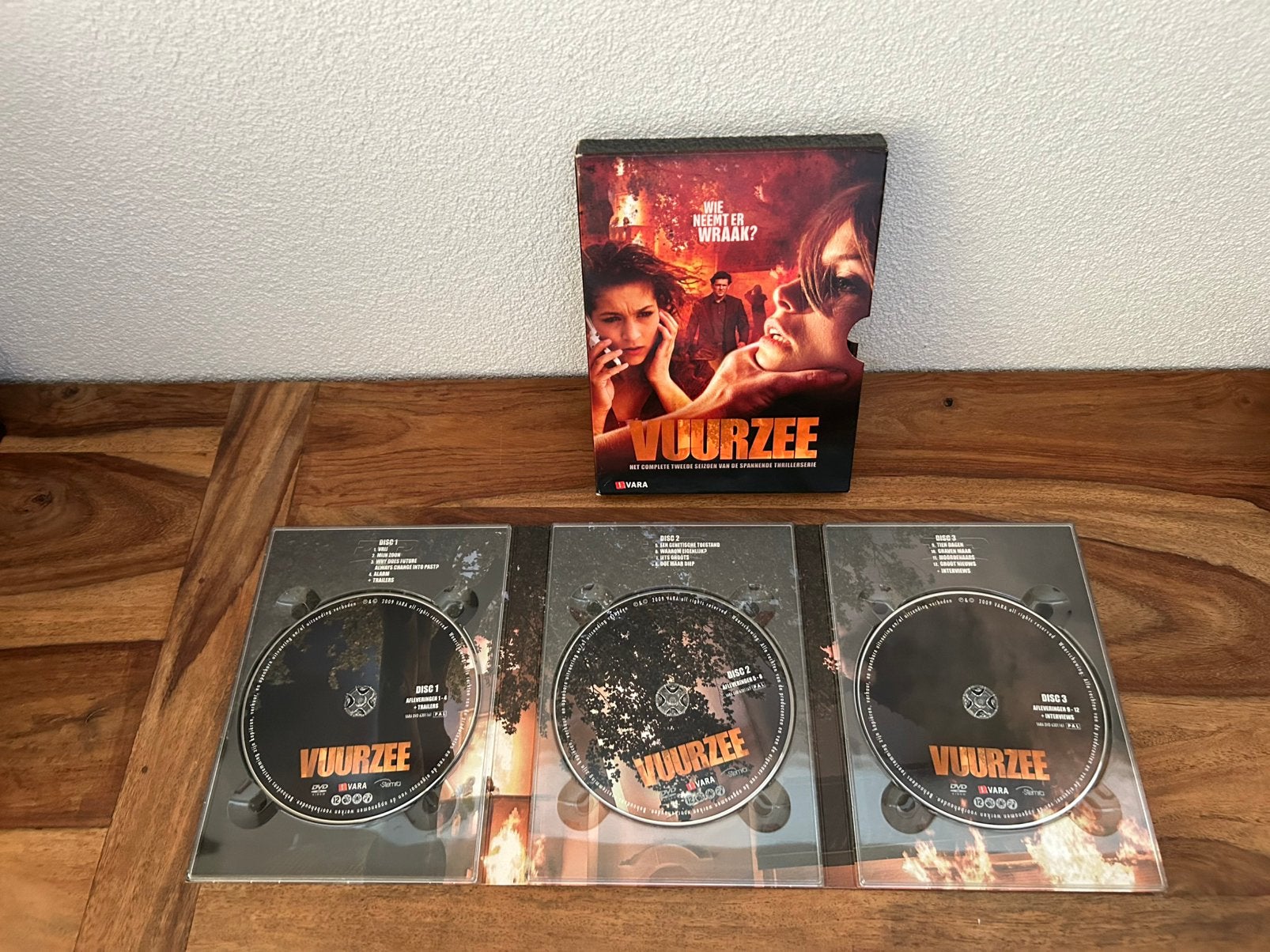 Vuurzee - Het complete tweede seizoen (DVD Boxset), Cd's en Dvd's, Vanaf 12 jaar, Ophalen of Verzenden, Zo goed als nieuw, Thriller