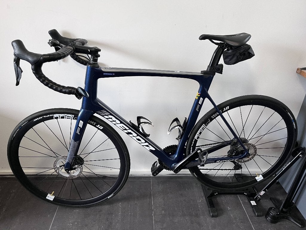 Mendiz Racefiets F9 Blauw, 28 inch, Carbon, Heren, Zo goed als nieuw