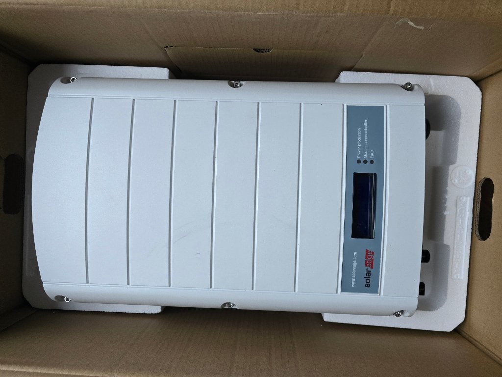 SolarEdge omvormer SE 6K (SE6K-RW00ENNN2) te koop, Doe-het-zelf en Verbouw, Overige Doe-het-zelf en Verbouw, Ophalen, Gebruikt