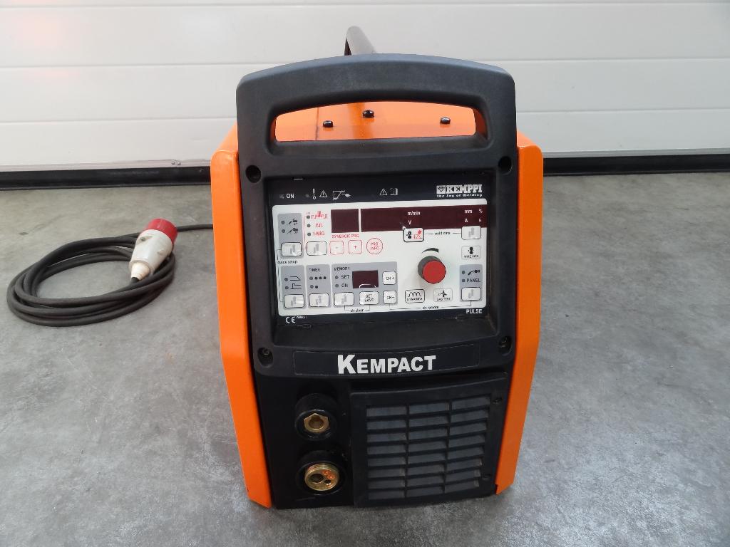 Mig/Mag lasapparaat Kemppi Kempact Pulse 3000, Doe-het-zelf en Verbouw, Ophalen of Verzenden, Zo goed als nieuw, 250 ampère of meer