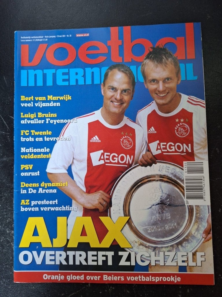 Magazine - Ajax landskampioen 2011, Ophalen of Verzenden, Zo goed als nieuw, Ajax, Boek of Tijdschrift