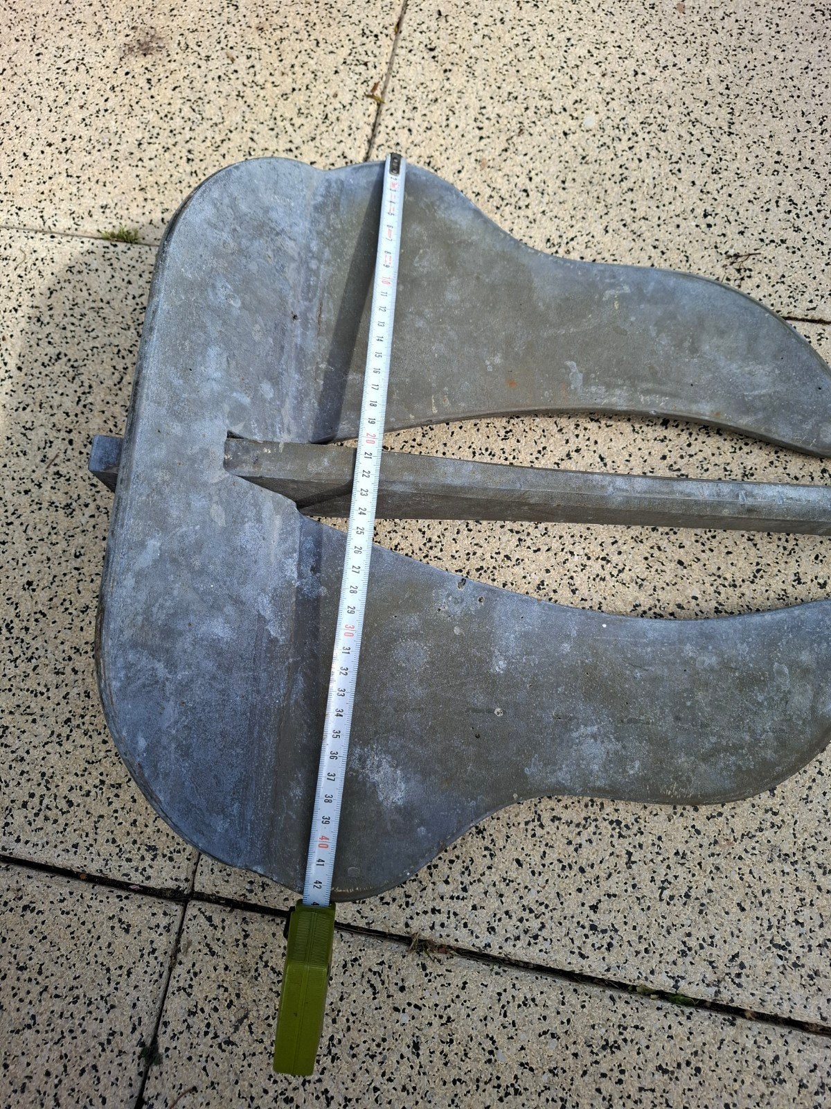 Zwaar anker (ca. 20 kg) voor schip rond 10 meter, Ophalen, Gebruikt