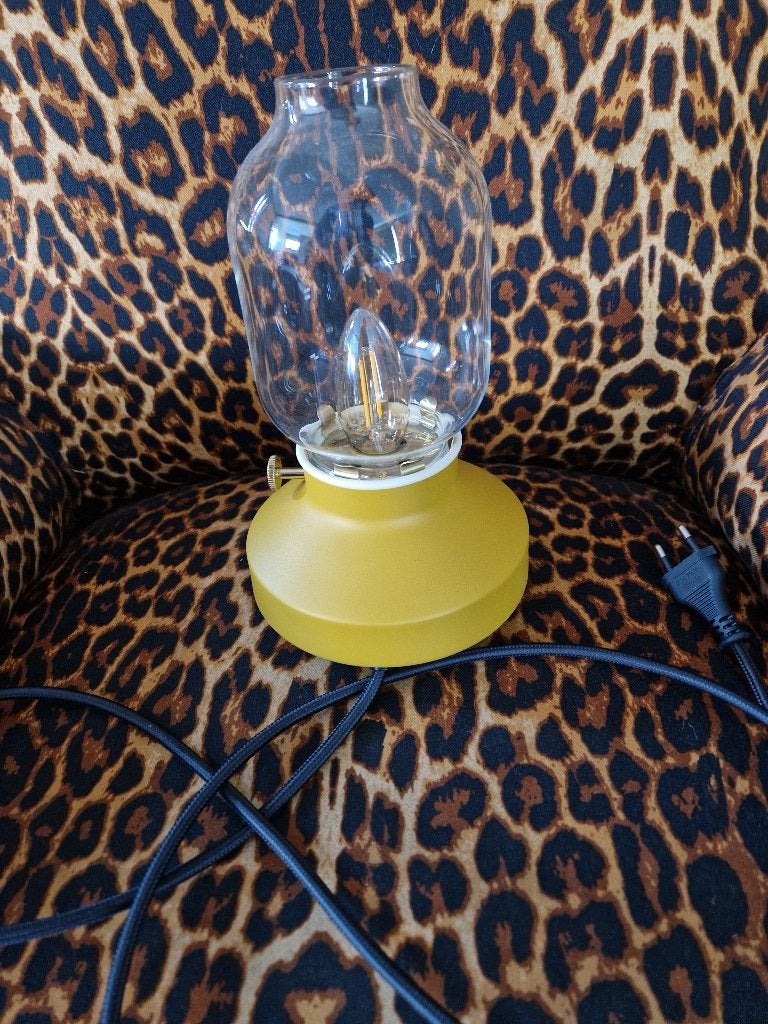 ikea Tärnaby Donkergeel !, Dimbaar, Vintage, Olielamp, Nieuw