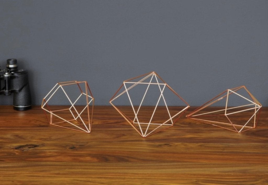 Umbra Prisma Wall Decor copper wanddecoratie nieuw!, Huis en Inrichting, Info@umbra.nl, Nieuw, Ophalen of Verzenden, Umbra