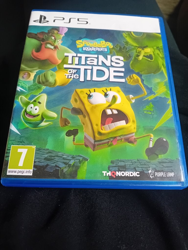Spongebob  Titans of the Tide, Ophalen of Verzenden, Zo goed als nieuw, Playstation 5