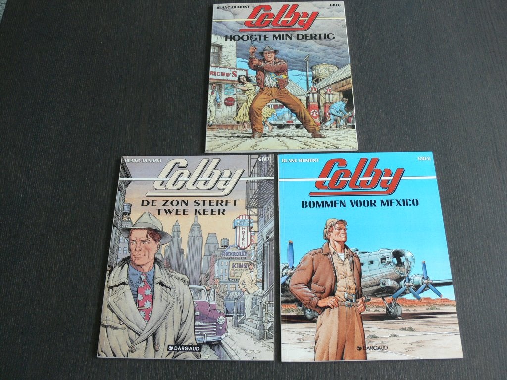 Colby - 3 delen, Complete serie of reeks, Ophalen of Verzenden, Zo goed als nieuw
