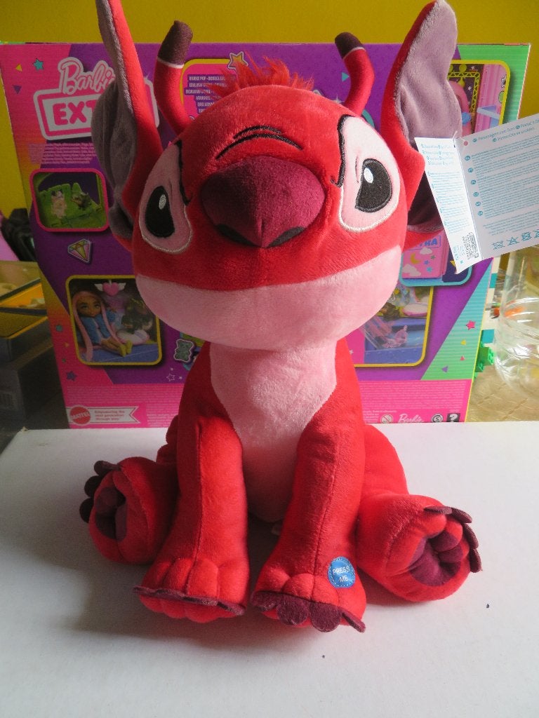 LILO & STITCH -- LEROY MET GELUID -- 30 CM, Ophalen of Verzenden, Nieuw, Overige typen, Met geluid