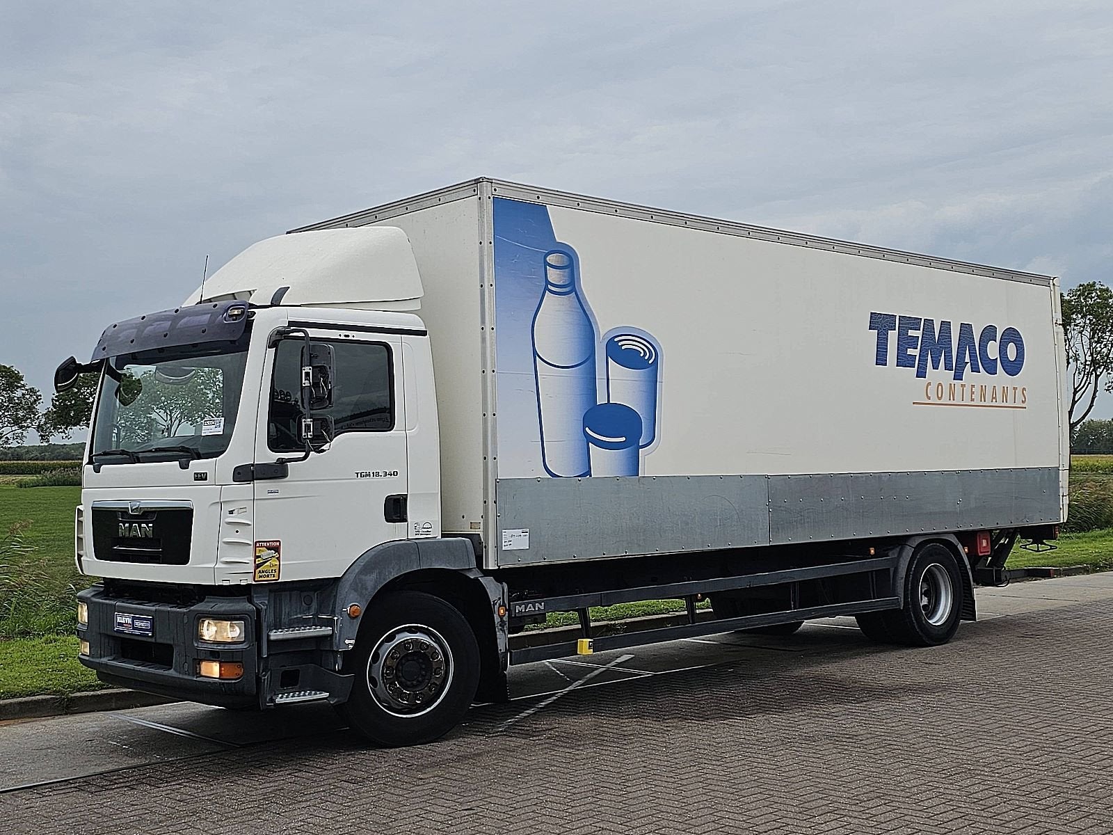 M.A.N. 18.340 TGM airco taillift, Auto's, Vrachtwagens, Automaat, Euro 5, MAN, Bedrijf