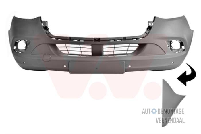 Voorbumper van een Mercedes Sprinter, -, Nieuw, Ophalen of Verzenden, Bumper