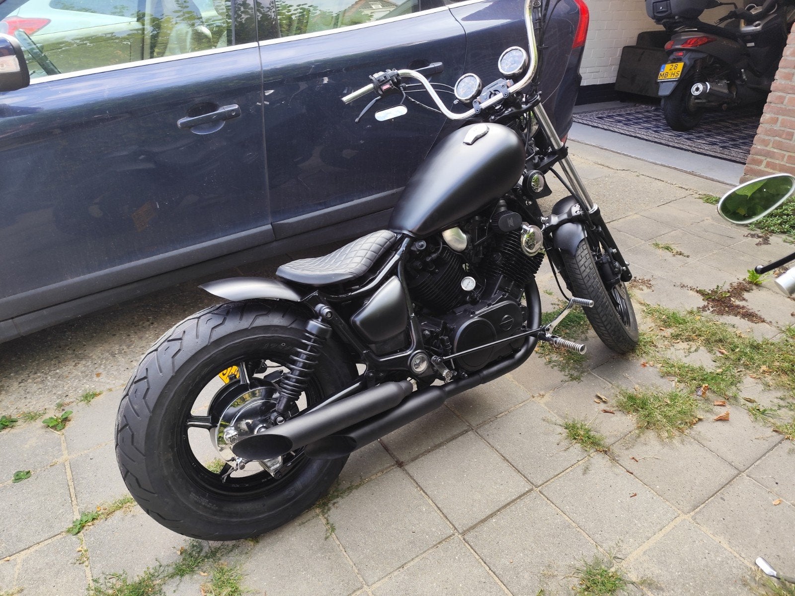 Yamaha Virago 700 Bobber ( Belastingvrij! ), Ophalen, Gebruikt