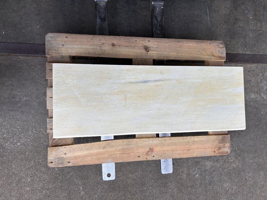 Zwembadranden Brasil Yellow 1000x350x30mm halfrond, Tuin en Terras, Zwembad-toebehoren, Nieuw, Ophalen of Verzenden, Natuursteeninfo BV