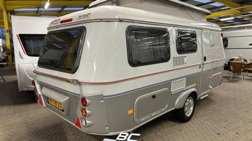 Eriba Touring Troll 550 GT IN SUPER NETTE STAAT!, Caravans en Kamperen, Bedrijf, 4 tot 5 meter, Eriba, Dwarsbed