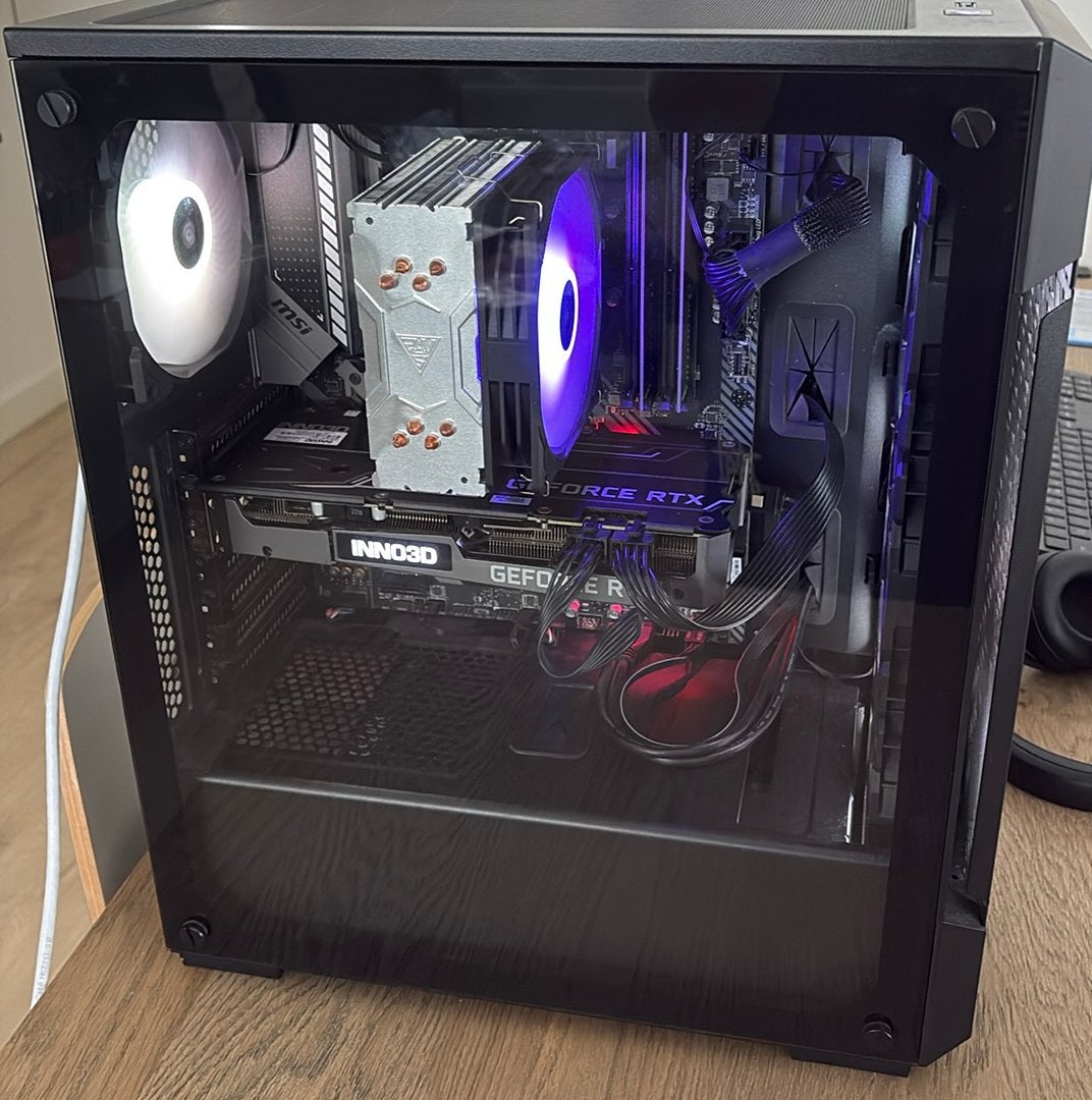 Krachtige game pc | RTX 3070 R5 5600X | Tomahawk B550 | 16GB, Refurbished, Ophalen of Verzenden, Gaming, HDD