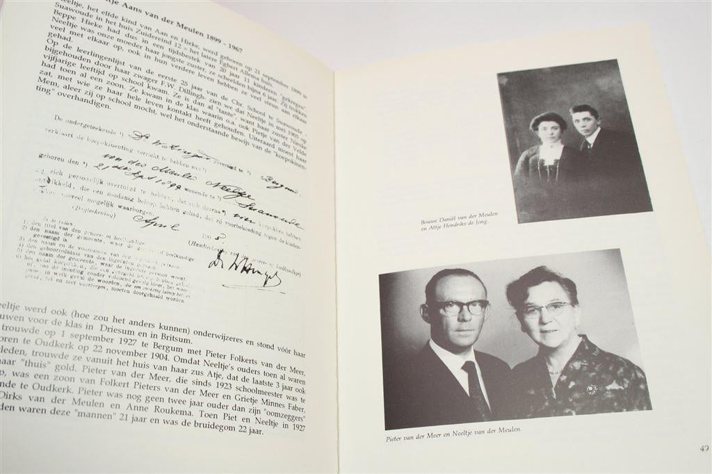 Familiegeschiedenis van der Meulen — Jan & Atje, Ophalen of Verzenden, Zo goed als nieuw