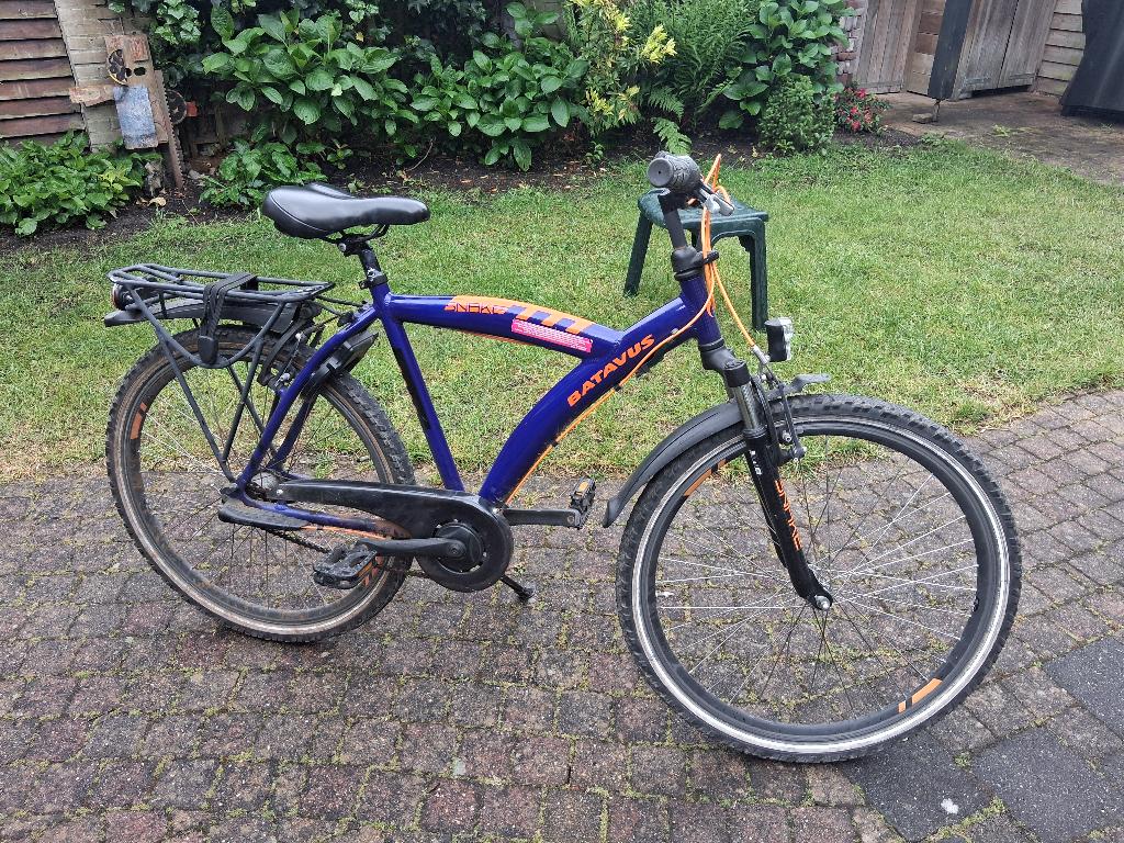 Jongensfiets maat 48, Terugtraprem, Ophalen, 26 inch of meer, Handrem