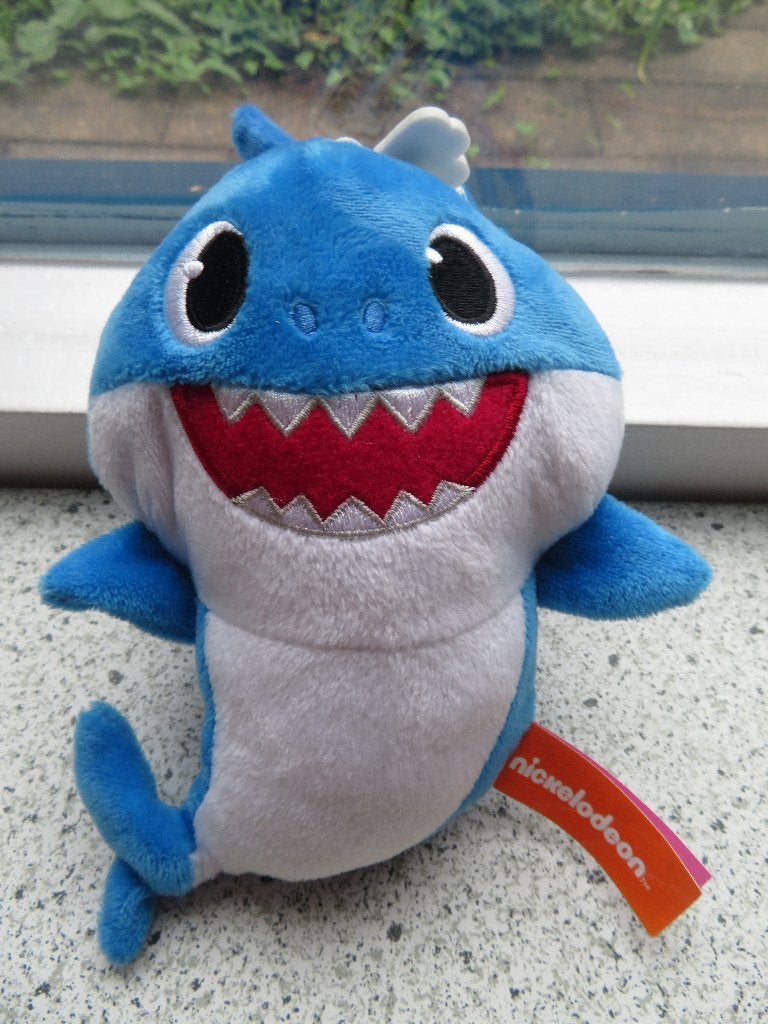 Haai Baby Shark merk Nickelodeon PinkFong, Overige typen, Blauw, Ophalen of Verzenden, Zo goed als nieuw