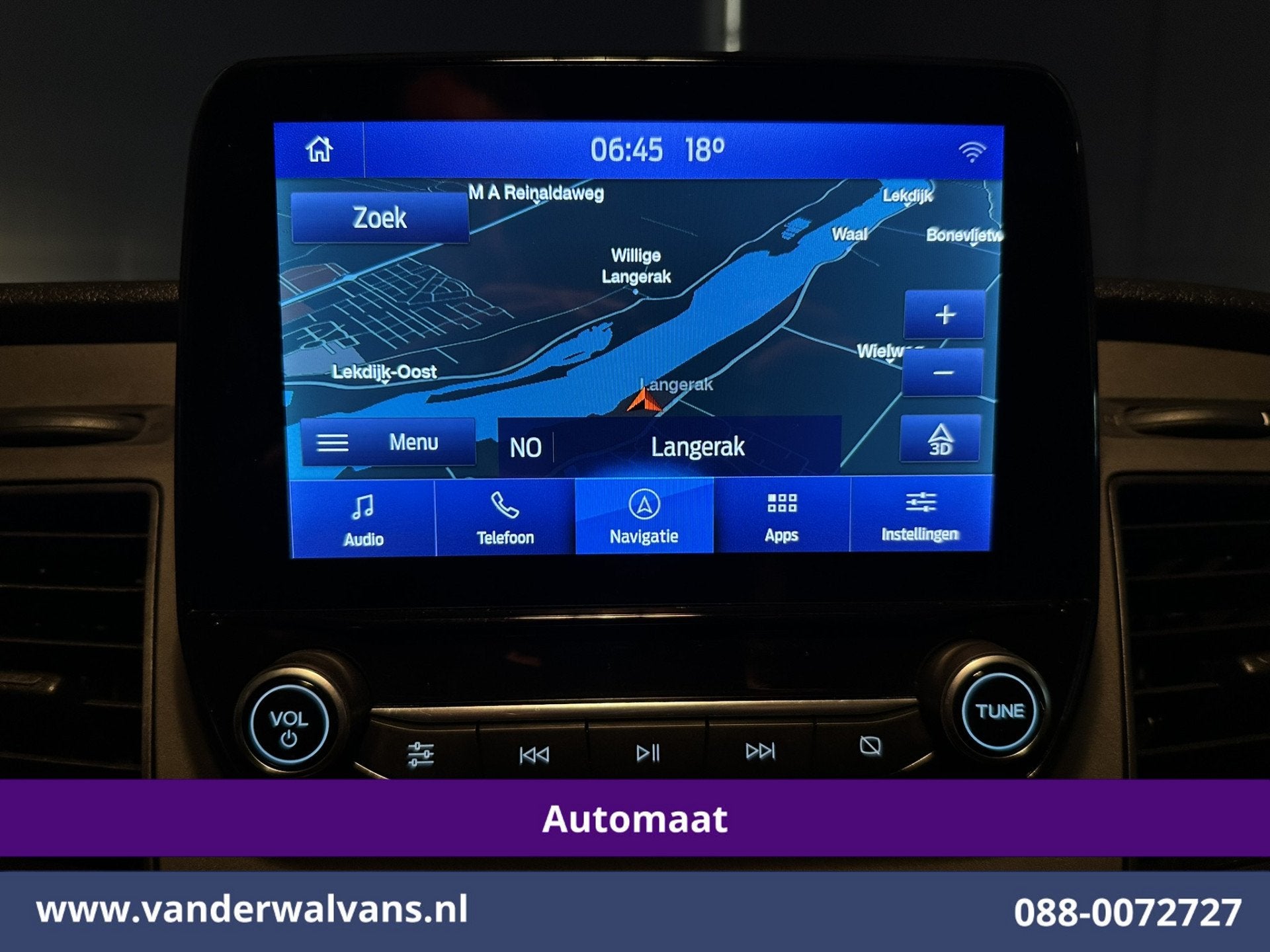 Ford Transit 2.0 TDCI 131pk Automaat L2H2 inrichting Euro6 A, Dealer onderhouden, Stof, 4 cilinders, 1850 kg