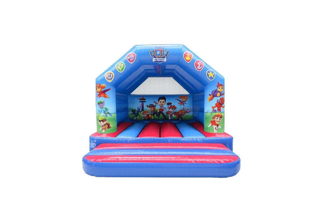 Te huur | Springkussen Paw Patrol, Hobby en Vrije tijd, Feestartikelen | Verhuur, Ophalen, Zo goed als nieuw, Overige