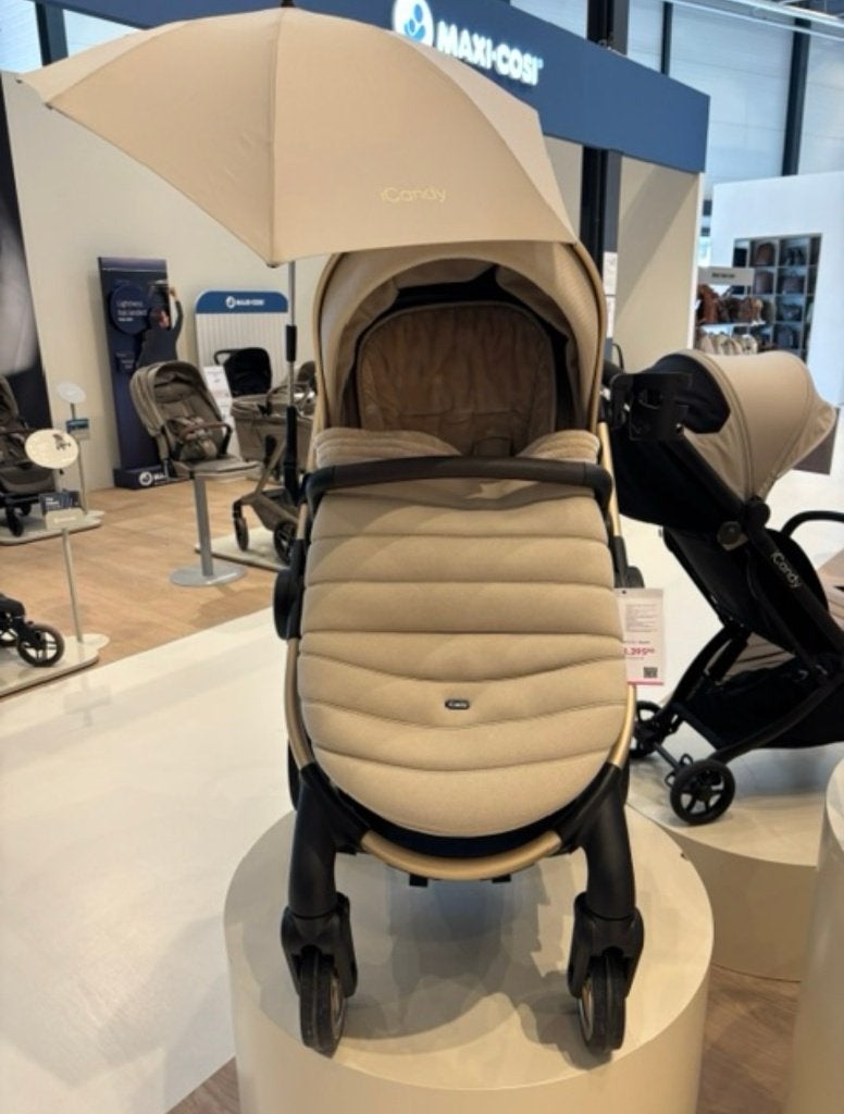 Icandy peach 7 essentiel bundel incl autostoel met base, Ophalen, Zo goed als nieuw, Overige merken, Verstelbare rugleuning