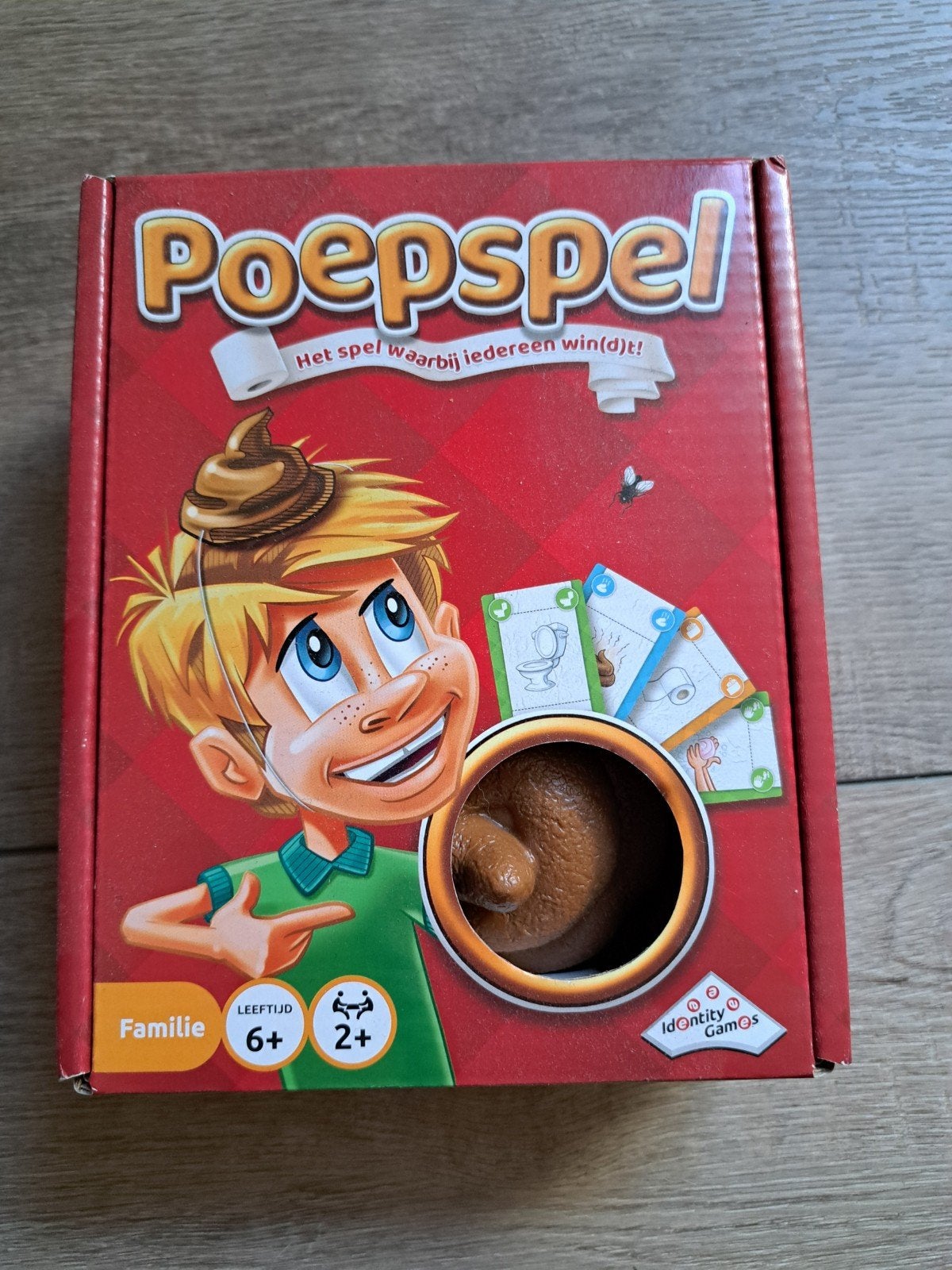 Nieuw: Hilarisch poepspel!, Ophalen of Verzenden, Nieuw