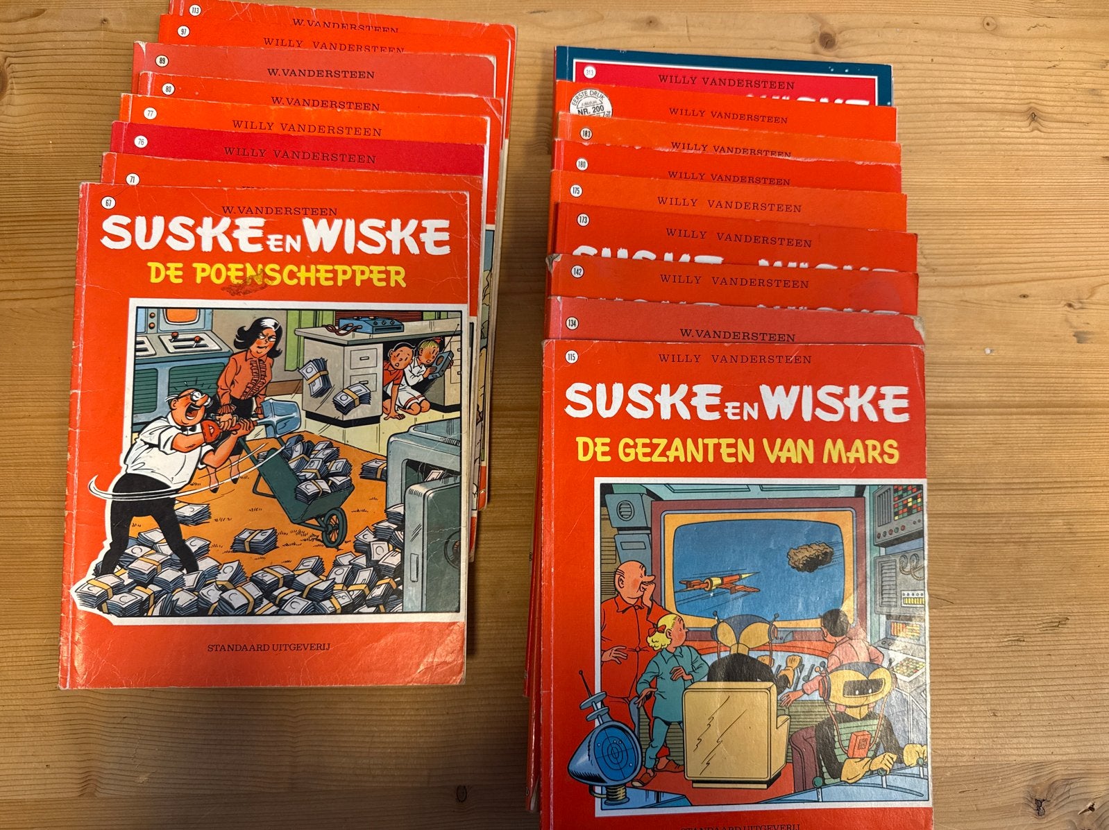 Grote collectie Suske en Wiske stripboeken, Boeken, Stripboeken, Gelezen, Meerdere stripboeken, Ophalen of Verzenden