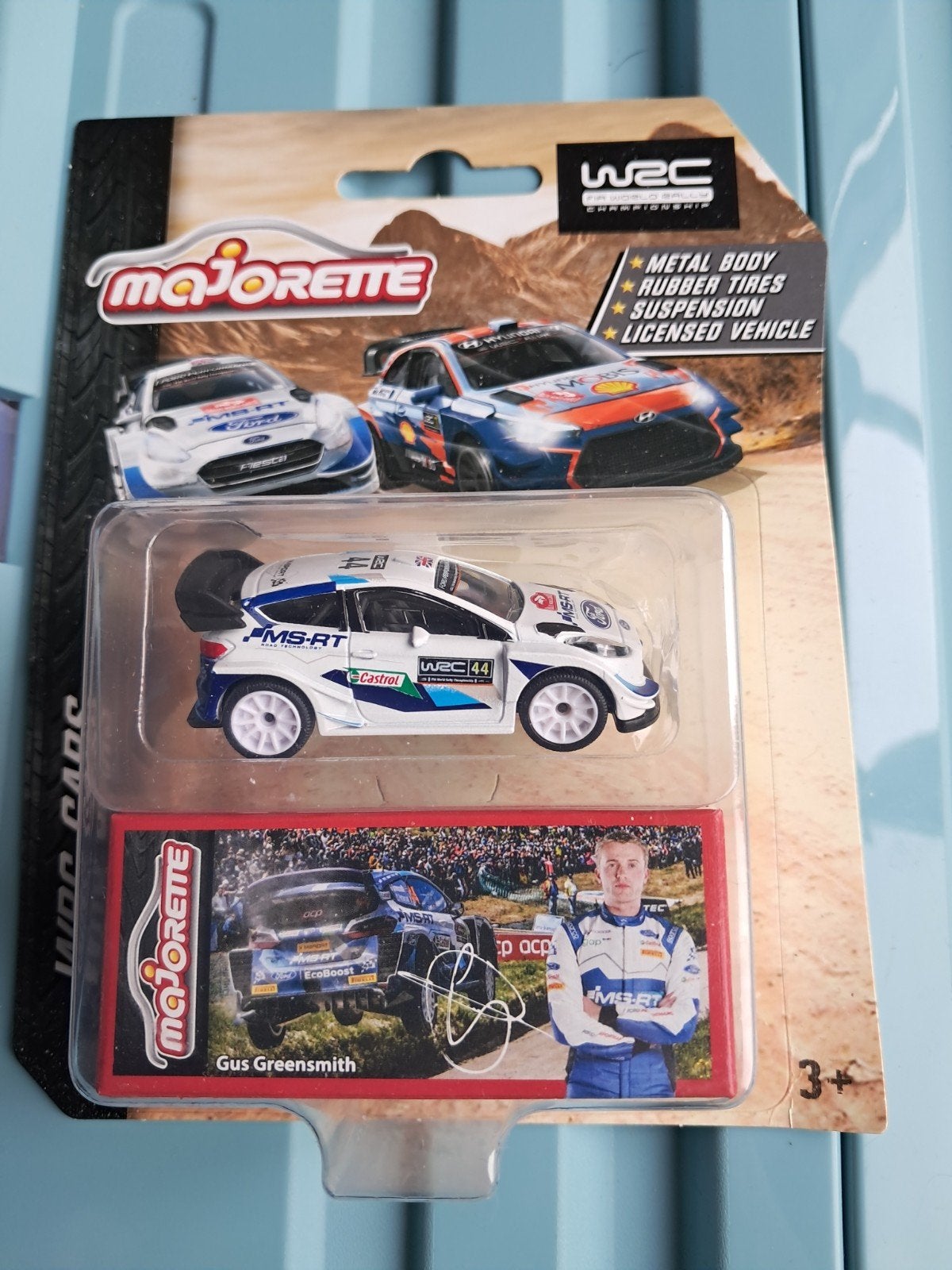 Majorette Ford Fiesta WRC Rally nieuw in verpakking, Ophalen of Verzenden, Nieuw, Auto