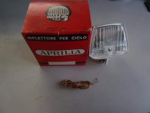 Nos, Leuke jaren 70 - 80 Aprilia fiets koplampjes,, Ophalen of Verzenden, Nieuw, Accu, Achterlicht