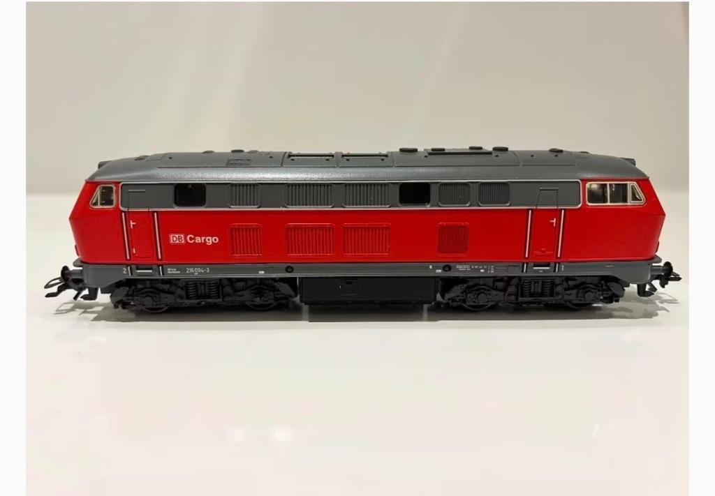 Marklin 37744 BR 216. DB Cargo digitaal sound nieuwstaat, Ophalen, Wisselstroom, Locomotief, Zo goed als nieuw