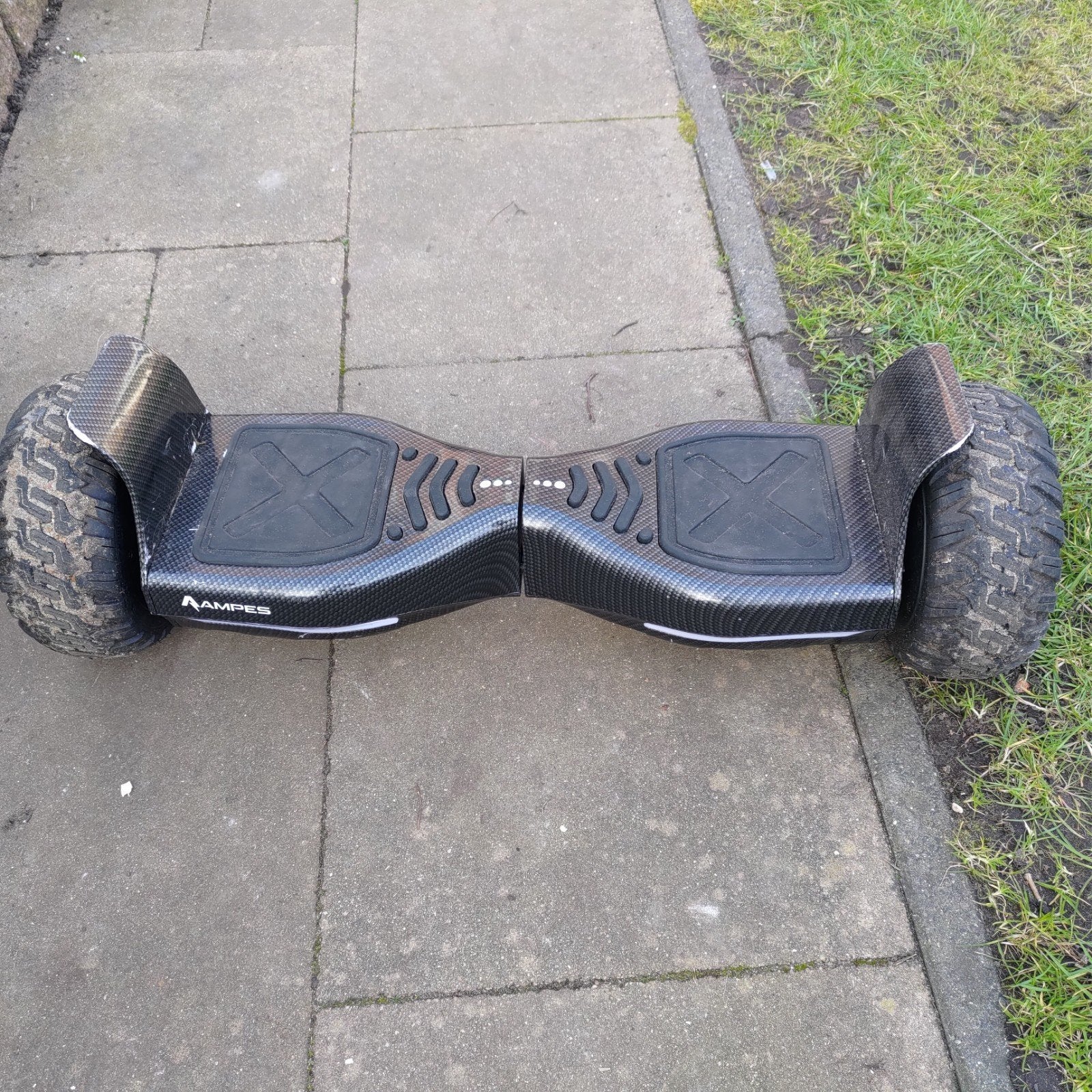 Amps Hoverboard met off-road banden, Fietsen en Brommers, Steps, Ophalen, Gebruikt, Overige typen, Amps