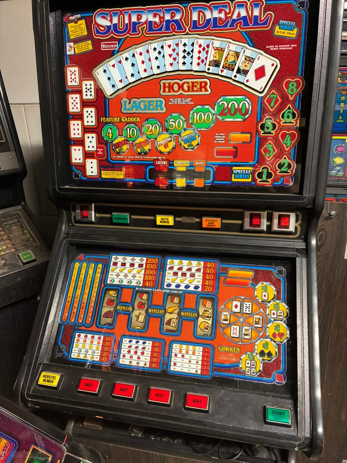 Super Deal van barcrest  €175,-!!!, Verzamelen, Automaten | Gokkasten en Fruitautomaten, Ophalen, Gebruikt