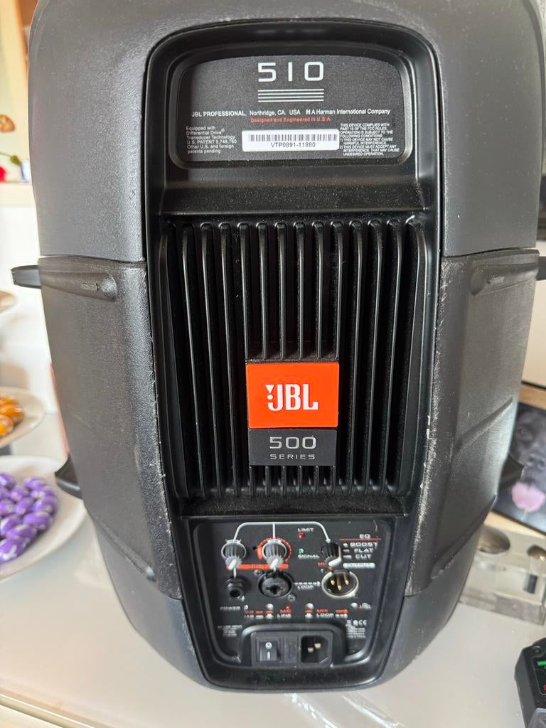 JBL EON 510 Actieve Luidspreker - Professionele Kwaliteit, Ophalen, Gebruikt, JBL, Overige typen