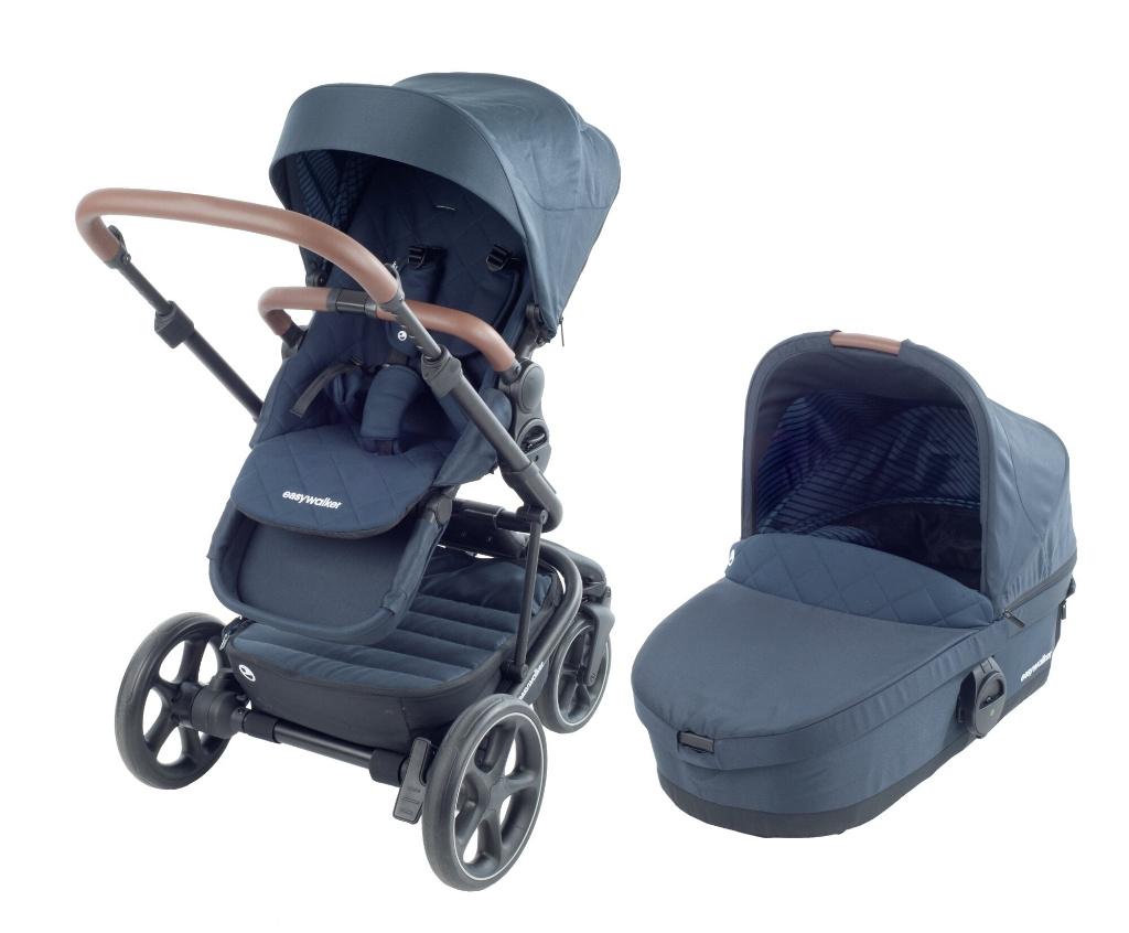 Easywalker Harvey 3 met Zitje, Reiswieg en Extra's., Zo goed als nieuw, Combiwagen, Met reiswieg, Ophalen