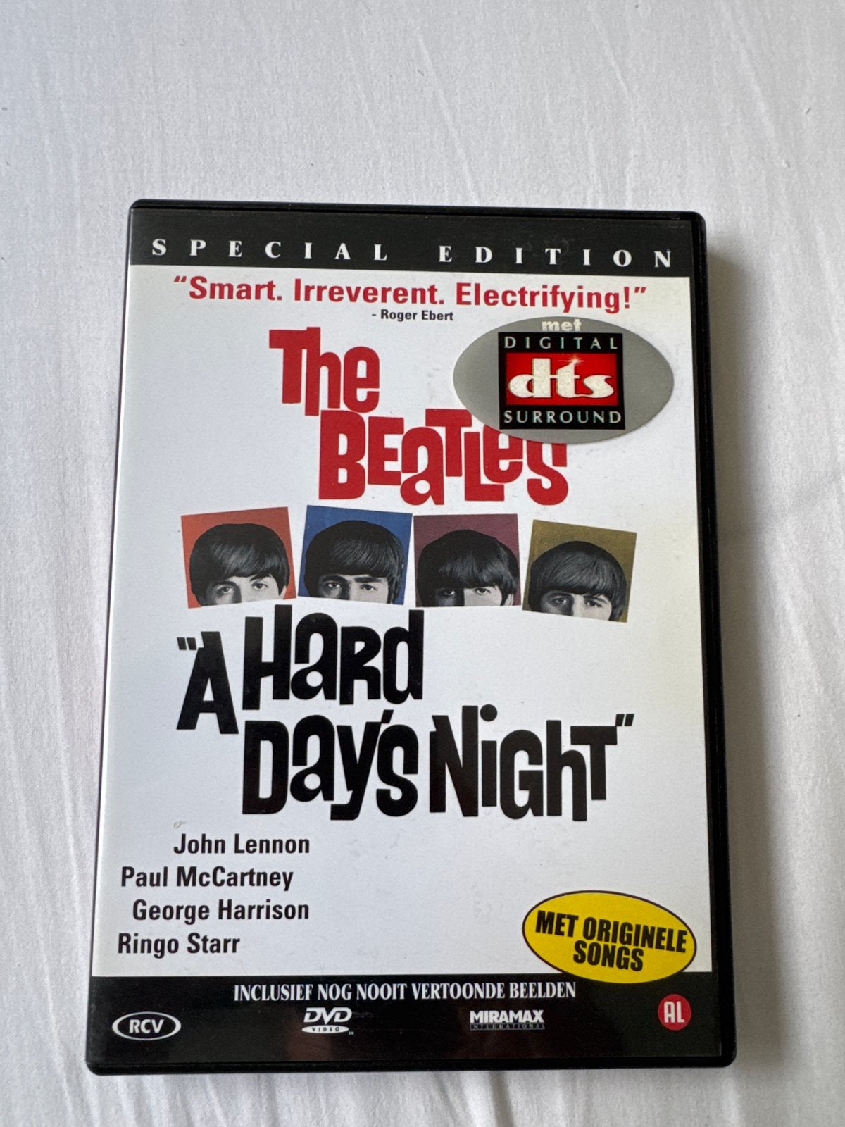 The Beatles - A Hard Day's Night (Special Edition DVD), Cd's en Dvd's, Alle leeftijden, Nederlands, Ophalen of Verzenden, Film