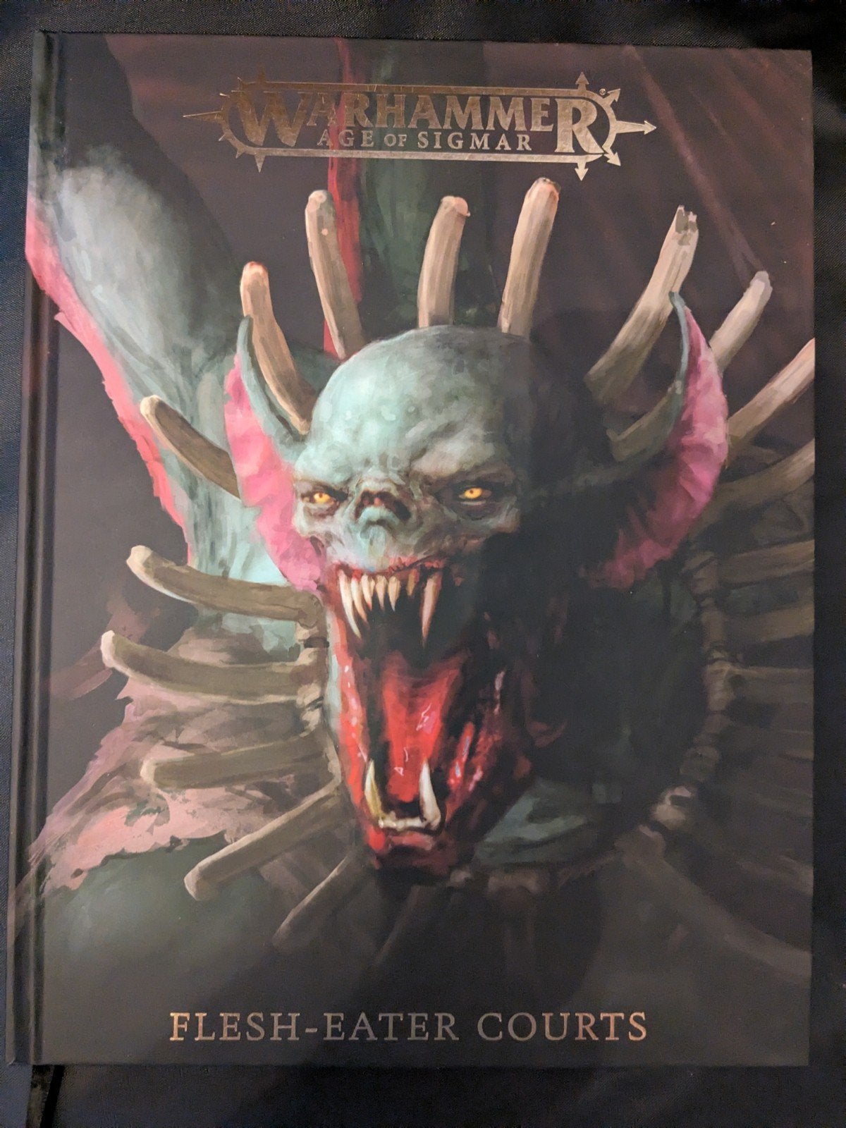 Age of Sigmar: Flesh-Eater Courts battletome + cards, Ophalen of Verzenden, Nieuw, Warhammer, Boek of Catalogus