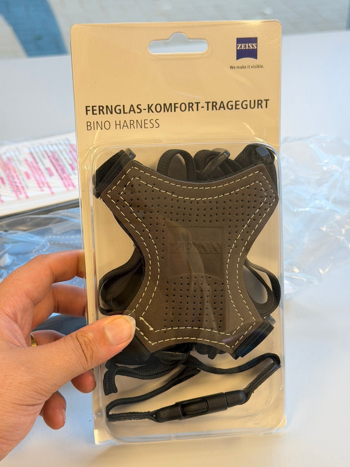 Nieuw ZEISS Bino Harness Comfort Draagriem Verrekijker riem, Audio, Tv en Foto, P, P, P, Nieuw