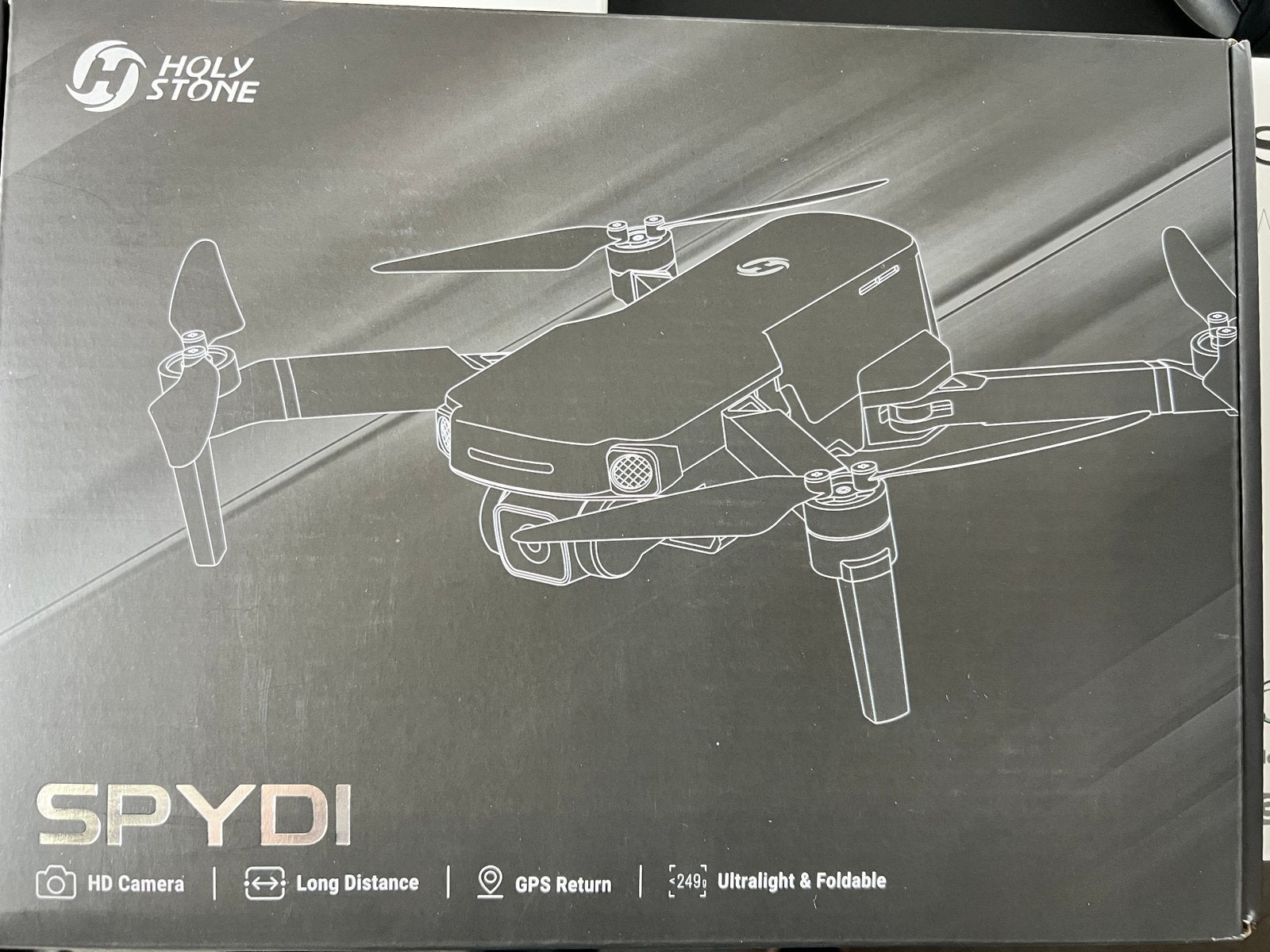 New Holystone SPYDI Drone met HD Camera en GPS Return, Cameradrone, 100 tot 1000 meter, Overige merken, Nieuw