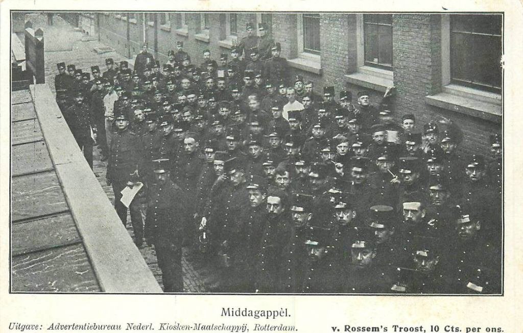 388-518-047 v Rossem's Troost, Middagappèl, Verzamelen, Verzenden, Voor 1920, Zuid-Holland