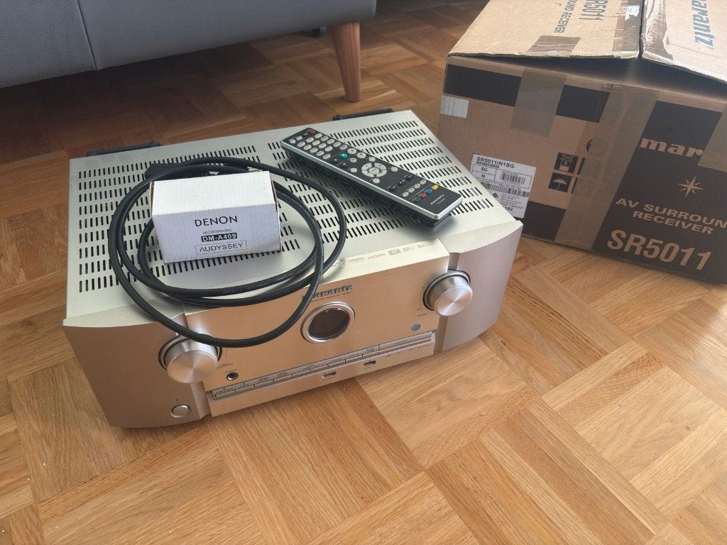Marantz SR5011 - 4K - Dolby ATMOS - 7.2-kanaals, Ophalen of Verzenden, Gebruikt, 60 tot 120 watt, Marantz