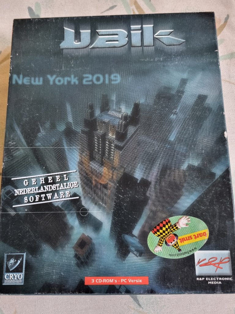 Ubik pc game, Ophalen, 1 speler, Eén computer, Zo goed als nieuw
