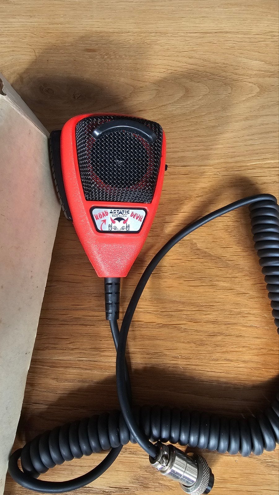 Astatic Road Devil RD104E CB Microfoon Rood, Ophalen of Verzenden