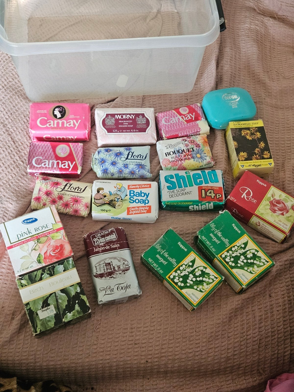 Diverse Vintage Zeepjes Ongebruikt in Verpakking Jaren 80, Ophalen of Verzenden, N, T, V