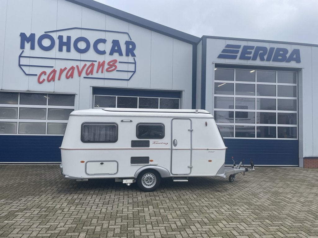 Eriba Touring Troll 550 Mover, boiler, Caravans en Kamperen, Caravans, Schokbreker, Bedrijf, Treinzit, Tot en met 3