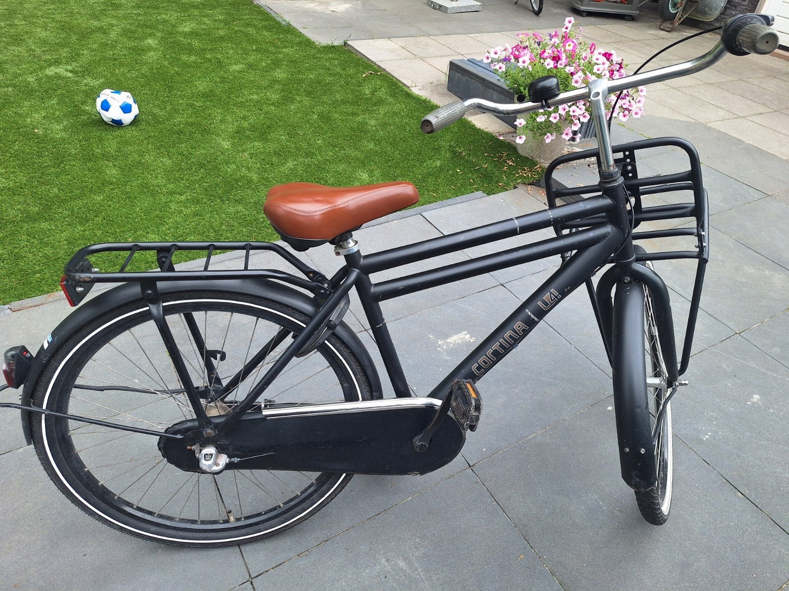 Cortina transport fiets 26 inch, Fietsen en Brommers, Fietsen | Jongens, Gebruikt, 26 inch of meer, Handrem, Versnellingen, Ophalen